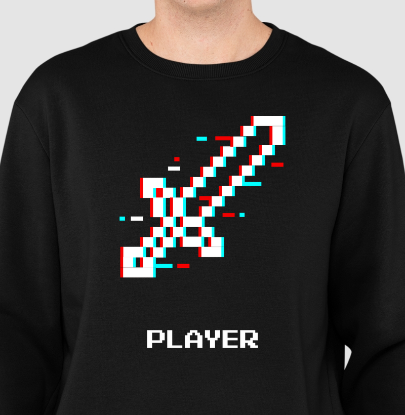 PIXEL SWORD PLAYER – Think Tee