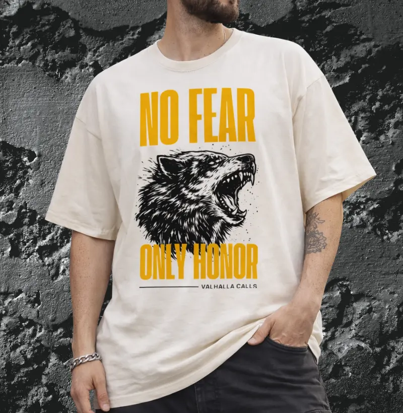 No Fear | Only Honor - Oversized