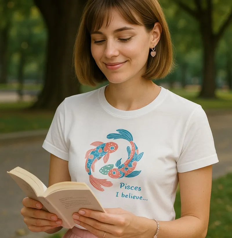 Camiseta Pisces (feminina e masculina)