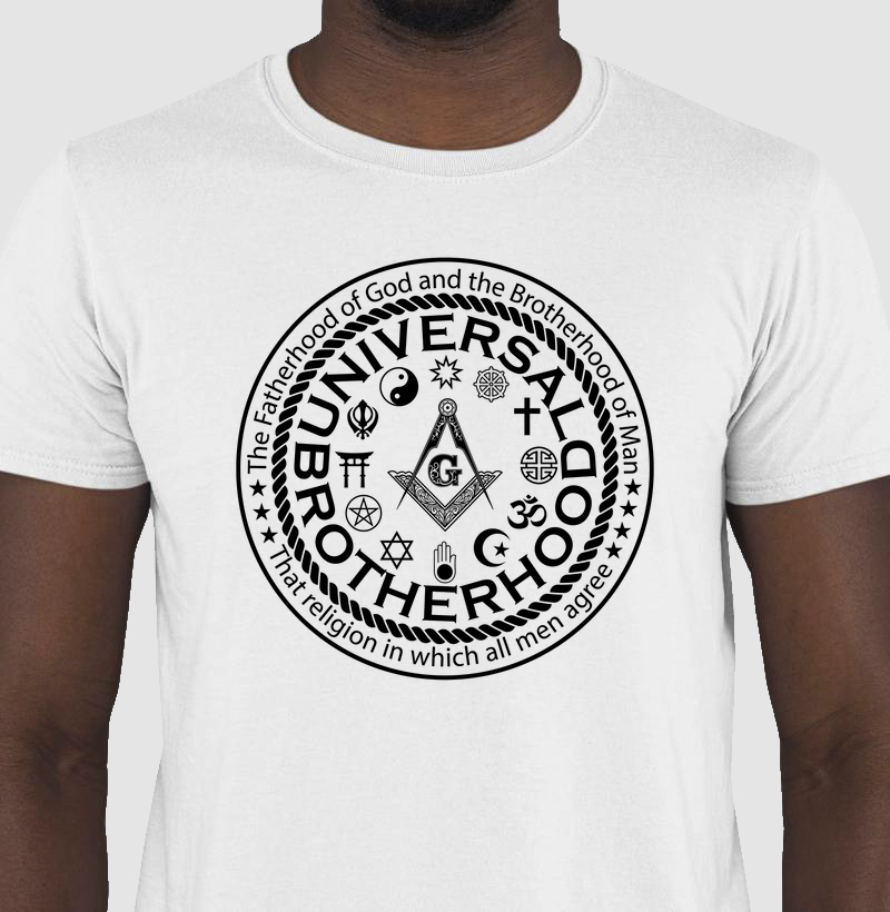 Camiseta um só Deus em todas as religiões