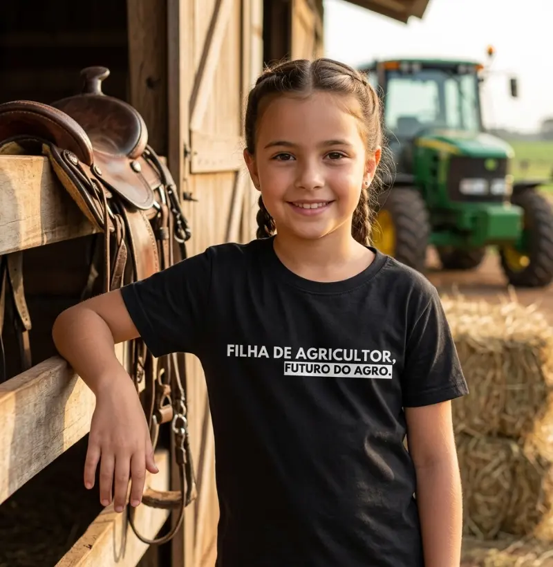 Filha de agricultor futuro do agro
