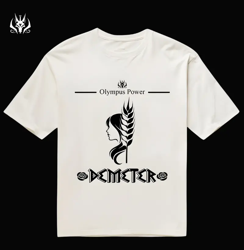 Camiseta Oversized - Demeter (Edição Olympus Power)