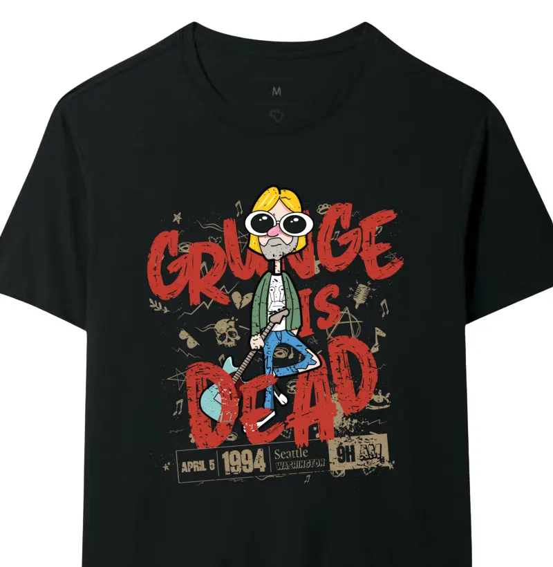 Camiseta Grunge is Dead