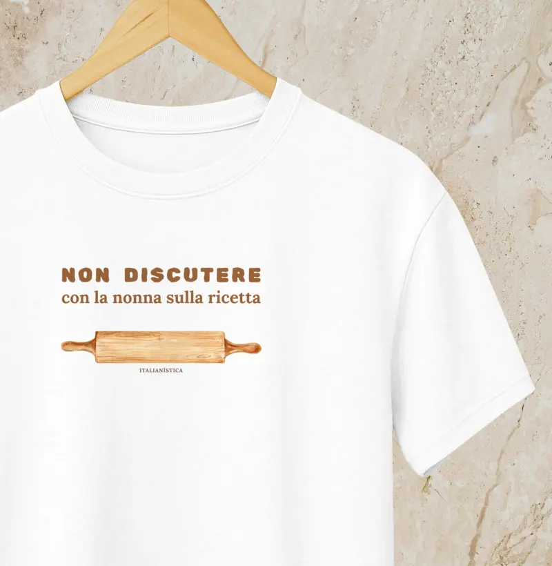 Não discuta com a nonna sobre a receita