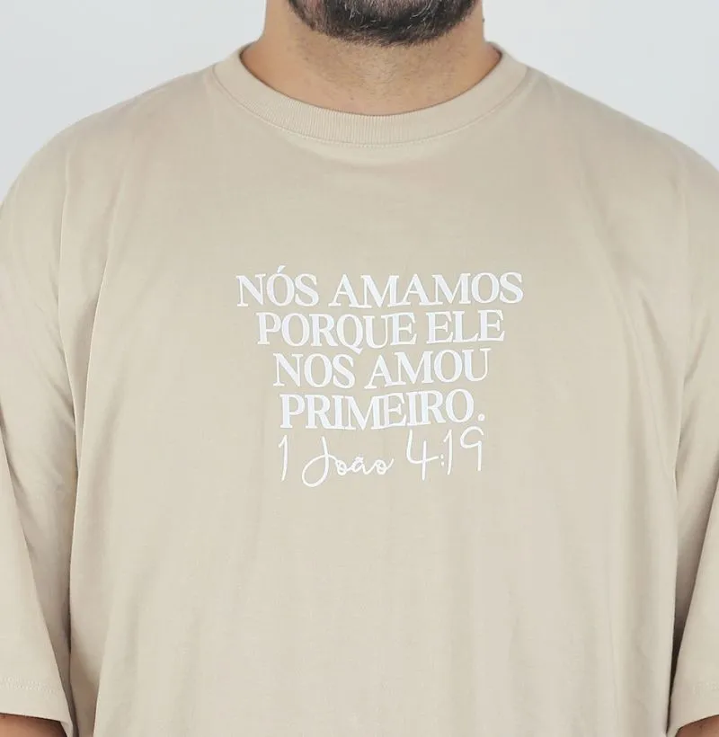1João 4:19 (Oversized)