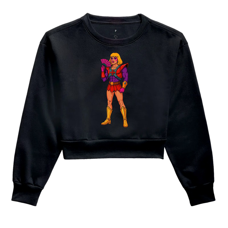 Camiseta He-Mona - Estampa Drag Queen e Nostalgia Pop | Ô Bicha