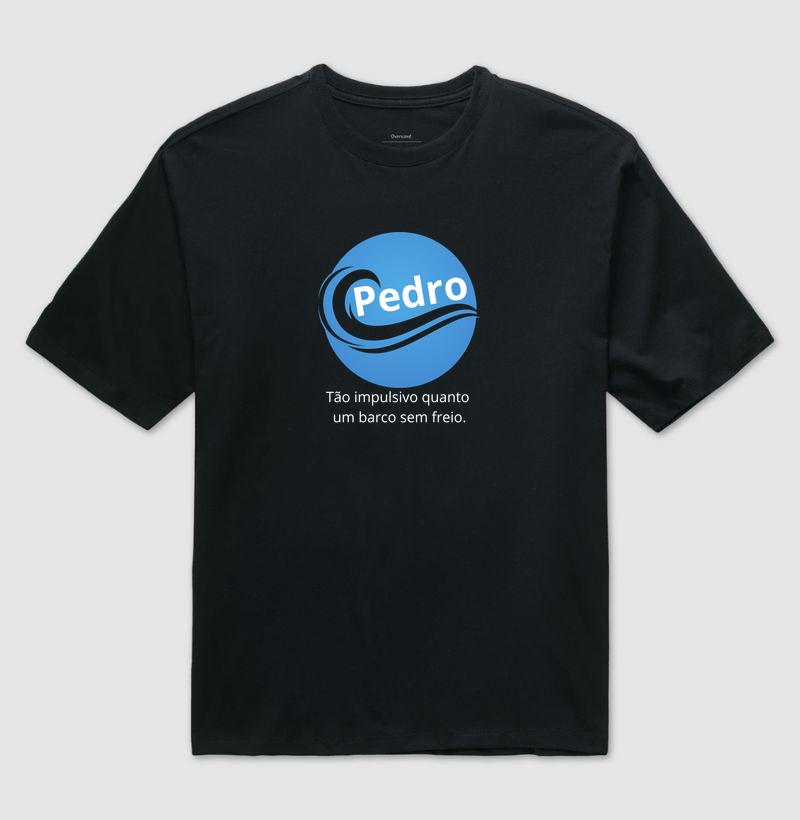 Pedro - Camiseta Oversized
