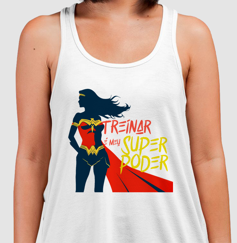 Treinar é meu super poder