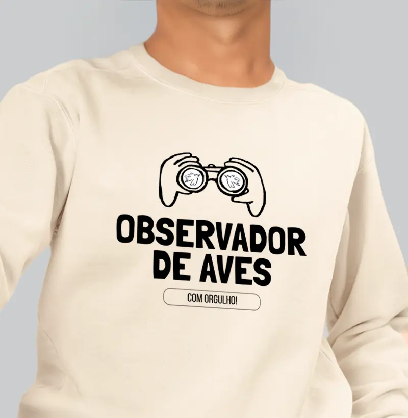 Observador de Aves - Moletom