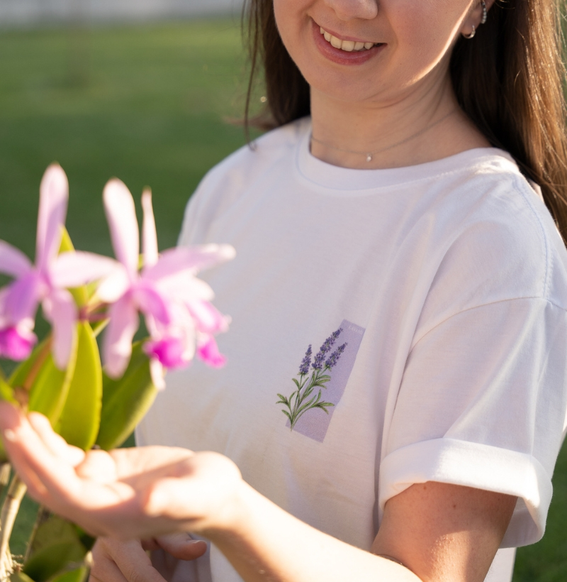 T-shirt Mini Lavanda