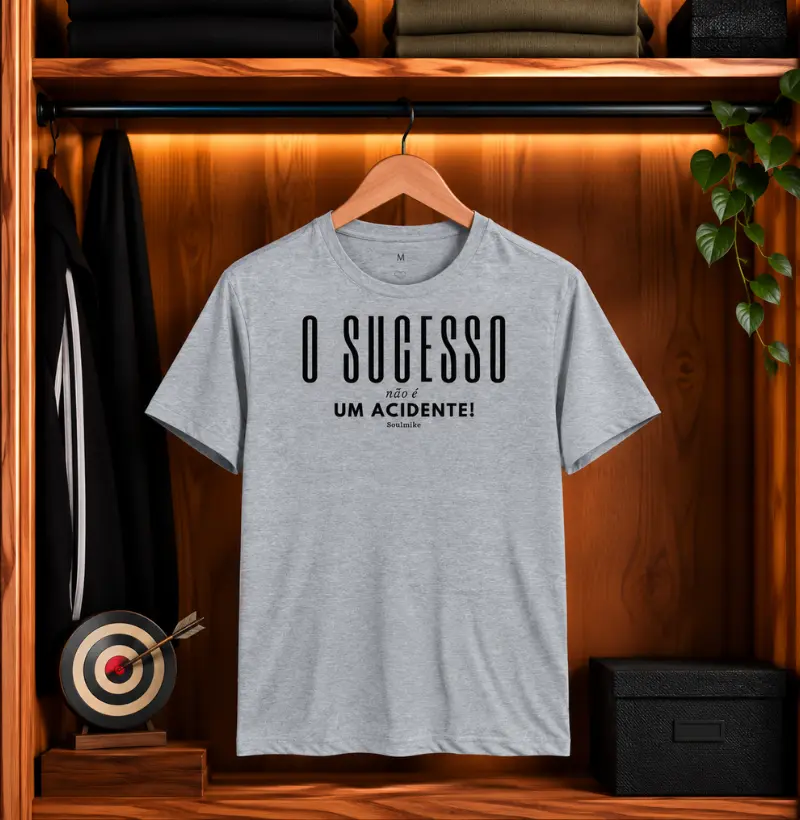 O sucesso não é um acidente! - Camiseta