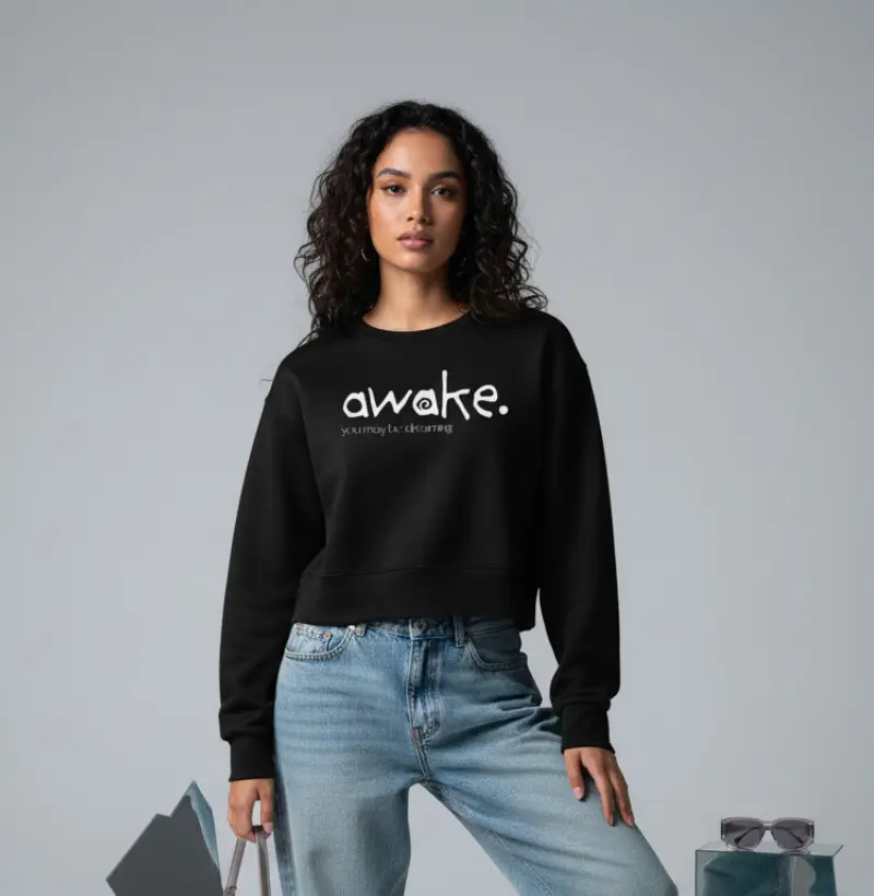 Cami Cropped Moletom — Awake