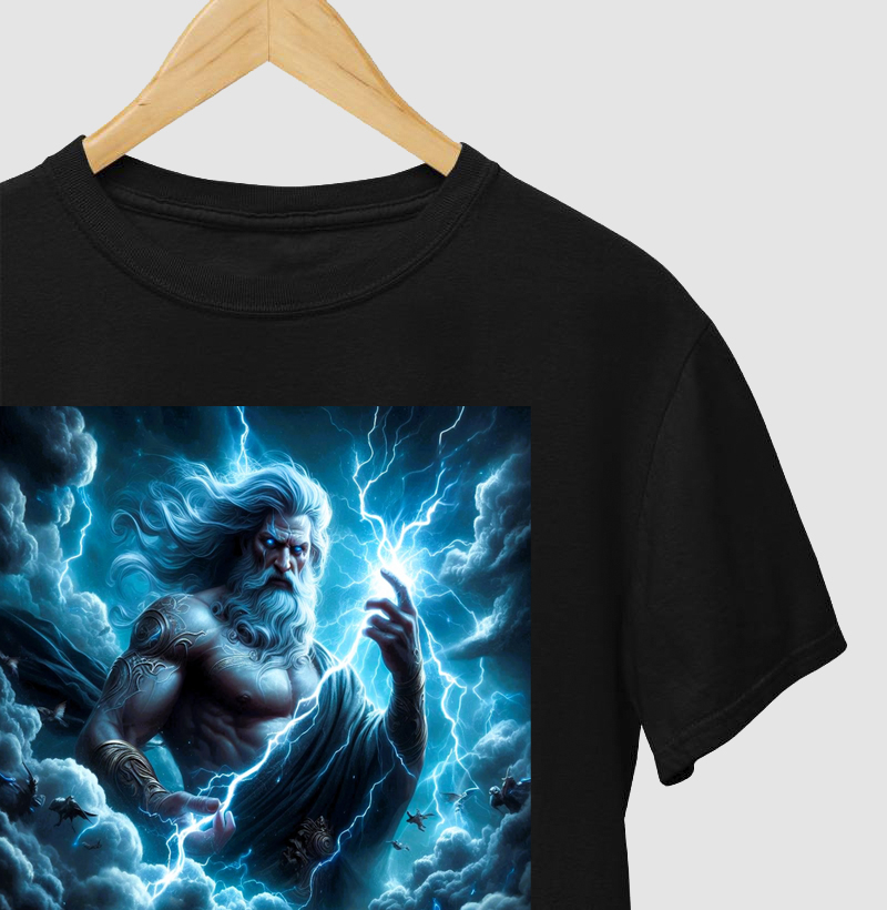 Camisa "Zeus – O Senhor dos Raios"