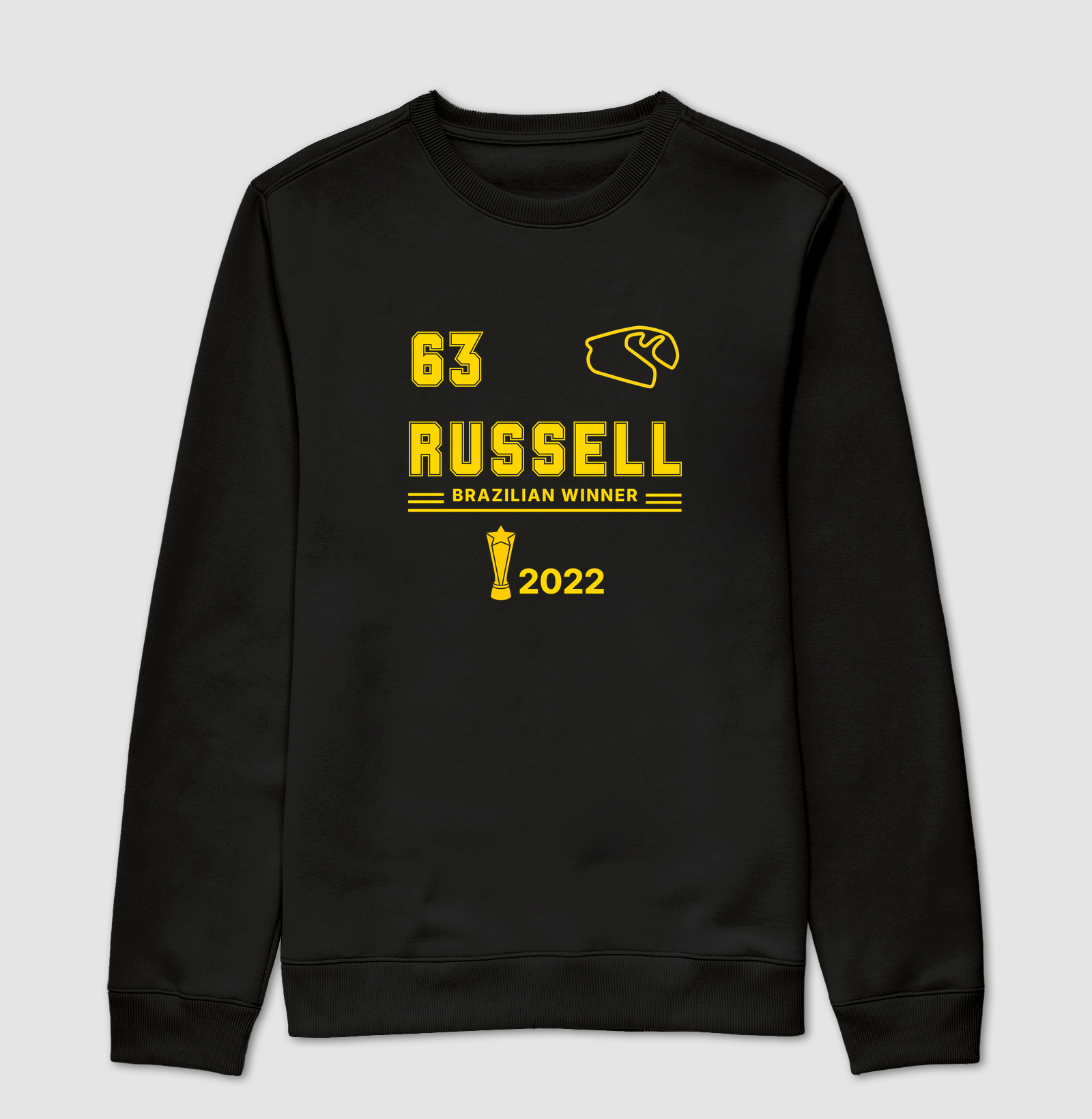 George Russell Brazilian Winner - Suéter Moletom