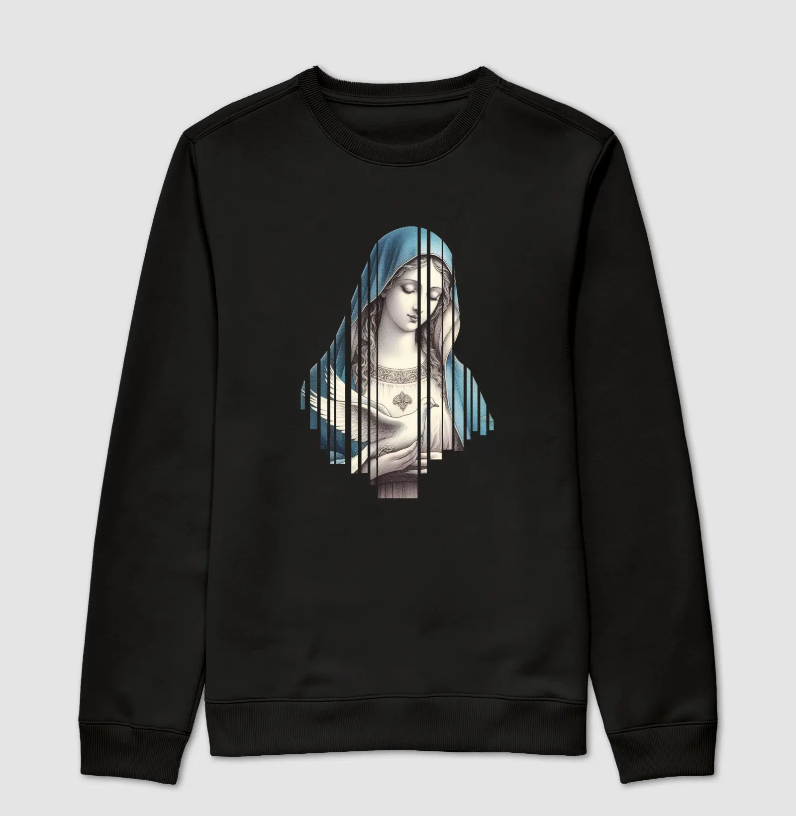 Moletom sem gorro "Maria"