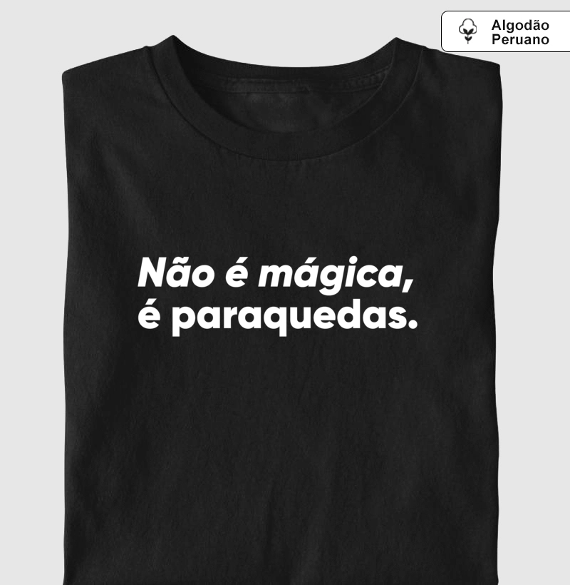 Não é mágica, é paraquedas!