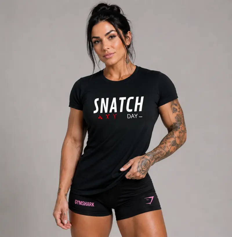 SNATCH DAY - TRENO | Camiseta Algodão Peruano