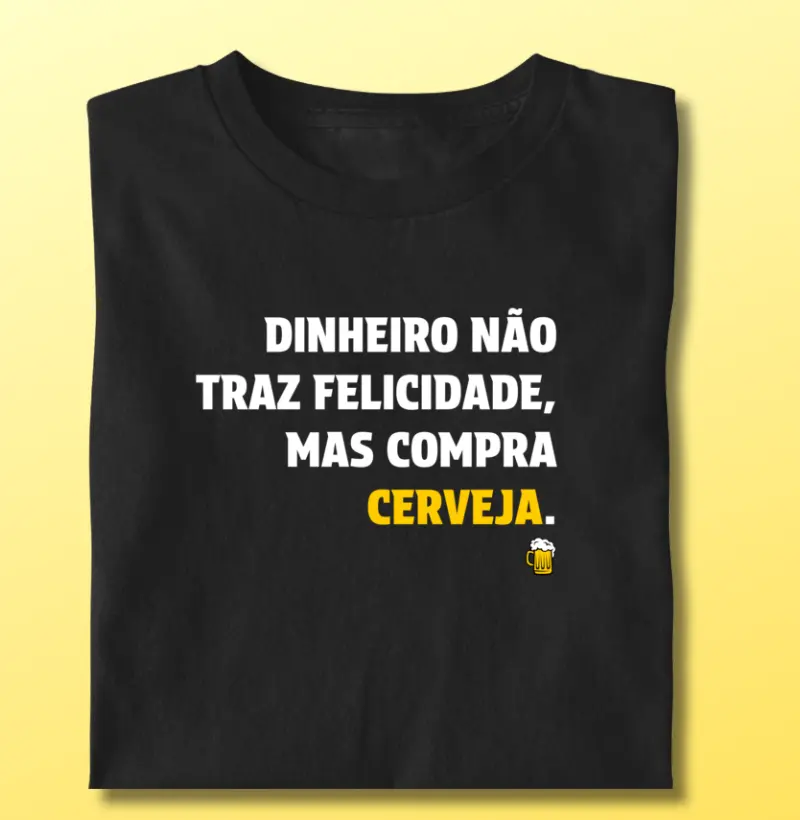 Dinheiro não traz felicidade