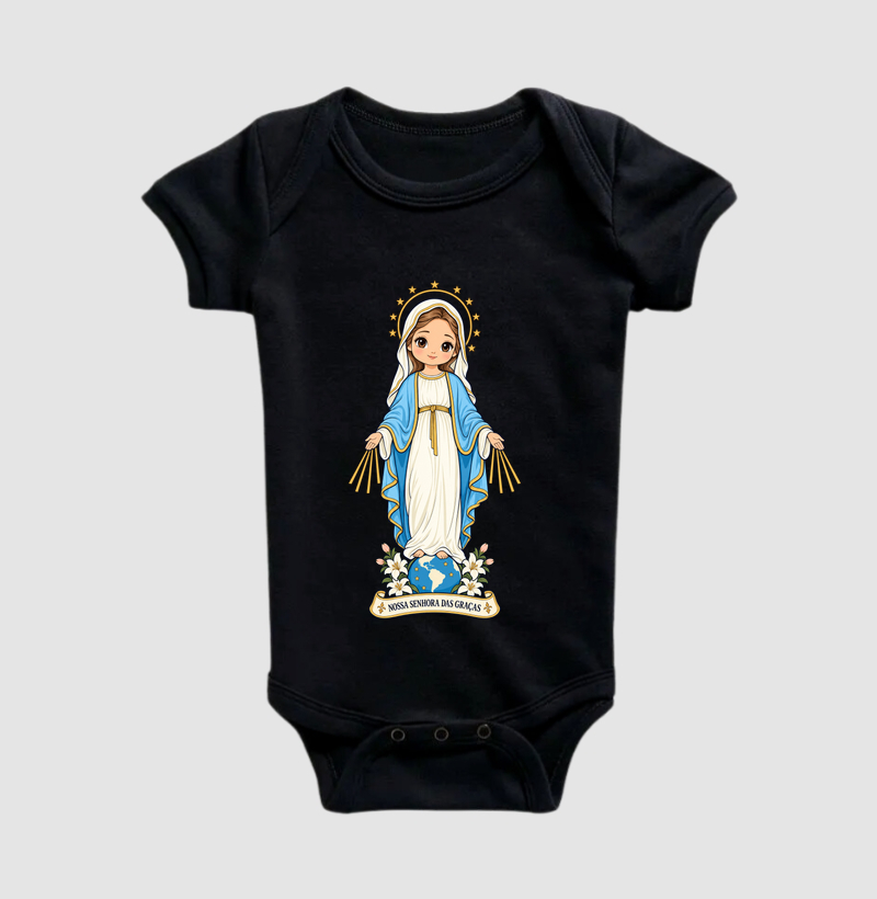 Nossa Senhora das Graças estilo chibi