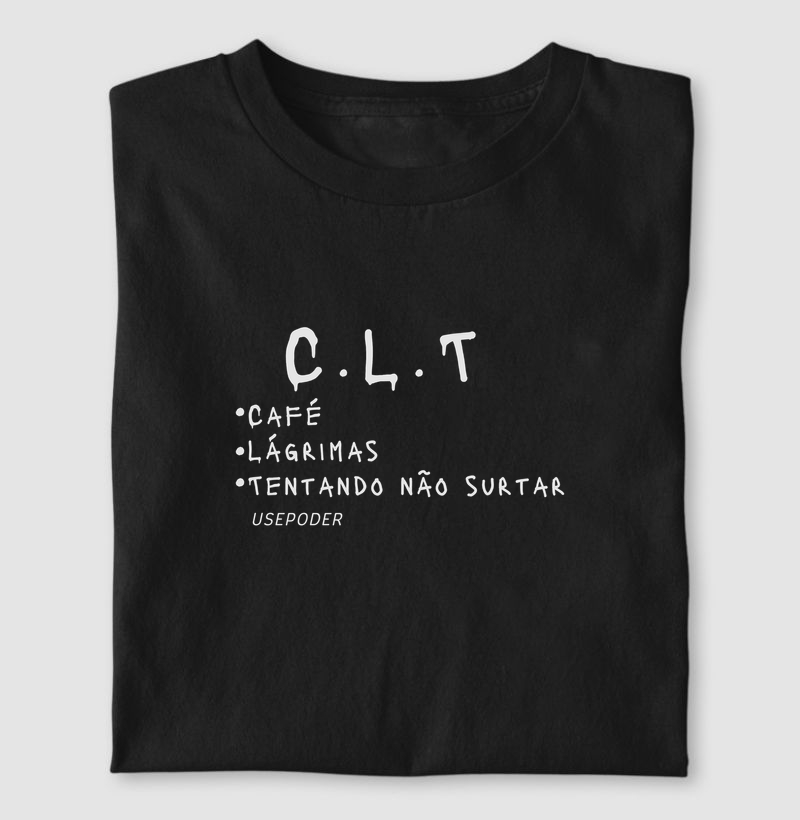 Camiseta empoderamento feminino CLT