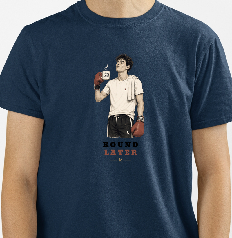 Camiseta Masculina Round Later