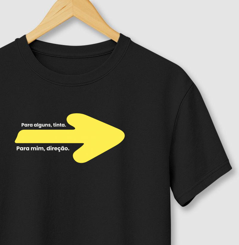 Para alguns, tinta. Para mim, direção.