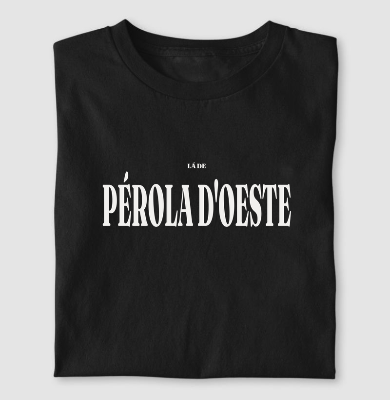 Pérola d'Oeste | Tipografia PR