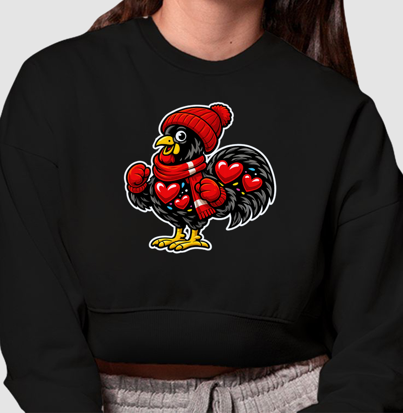 Galo de Barcelos Frio Moletom
