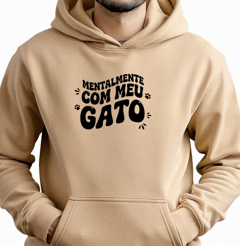 Mentalmente com meu gato