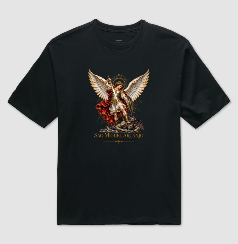 São Miguel Arcanjo - Camiseta Oversized