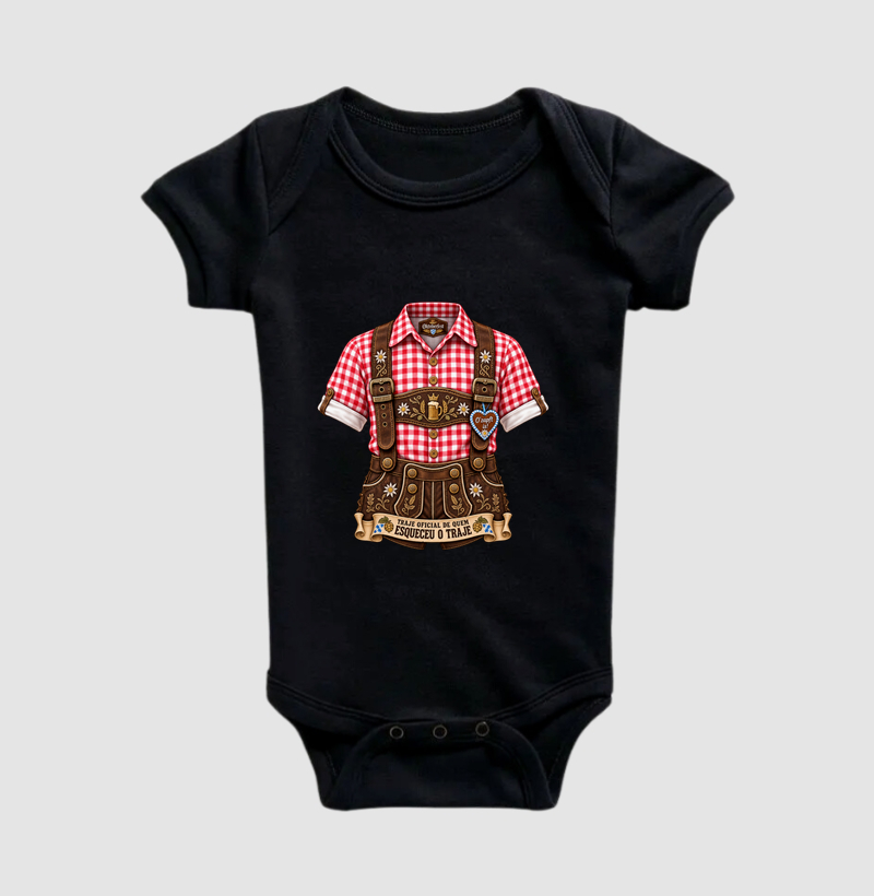 Traje oficial de quem esqueceu o traje