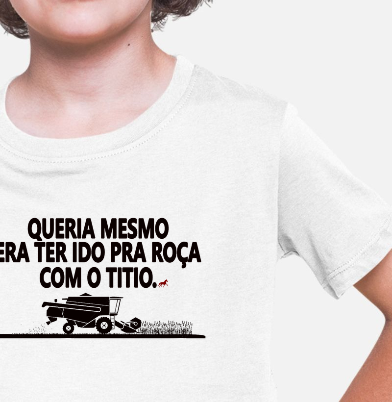 Queria ter ido pra roça titio - Infantil