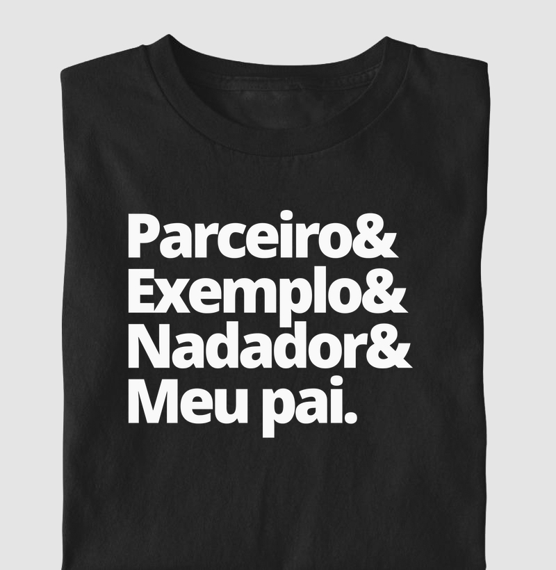 Parceiro& Exemplo& Nadador& Meu Pai