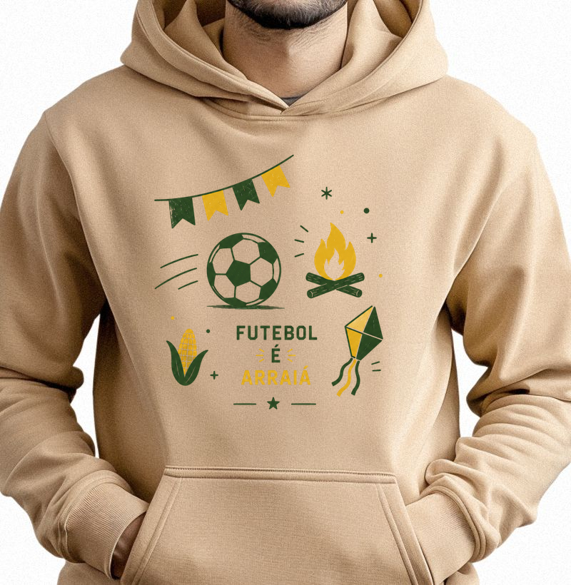 Futebol é Arraiá