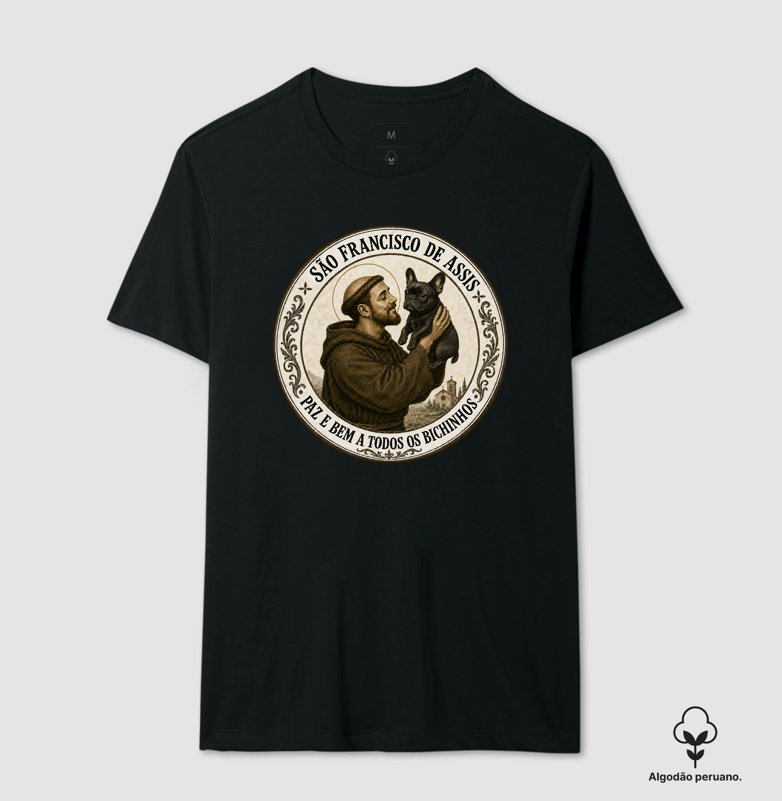 São Francisco e Buldogue francês Preto
