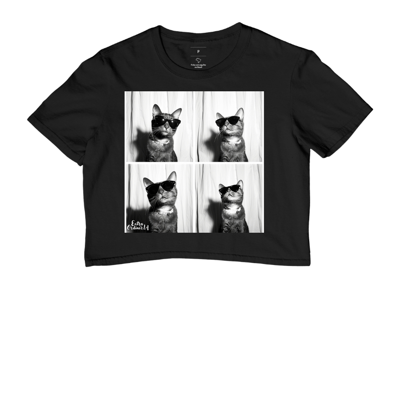 Gato Tigrado de Óculos