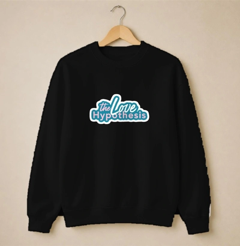 The love hypothesis logo - Suéter Moletom