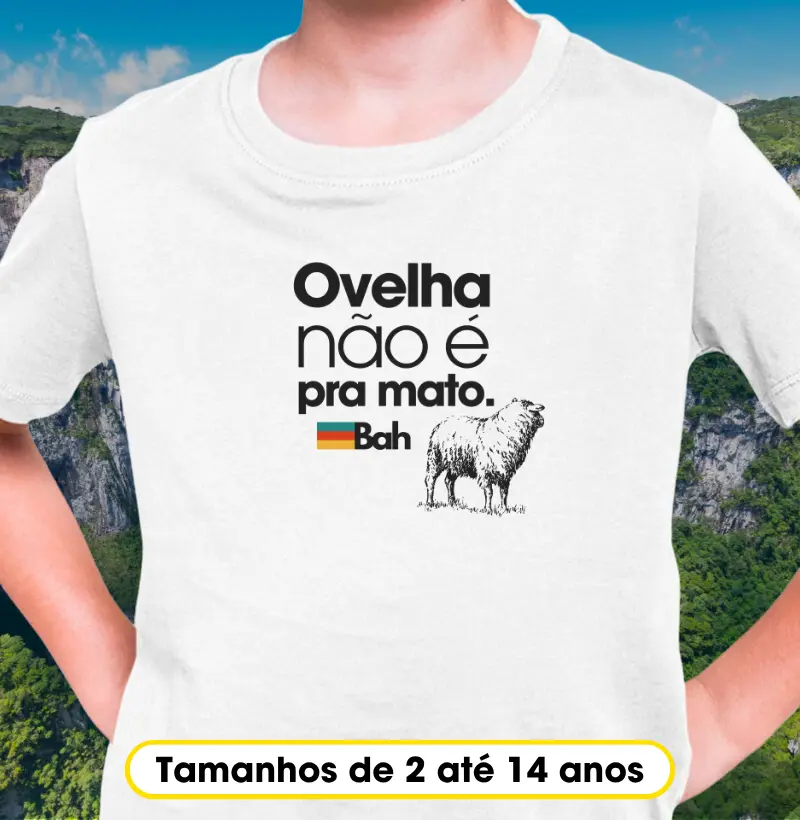 Ovelha não é pra mato