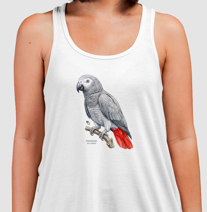 Aves - Papagaio do Congo - Regata