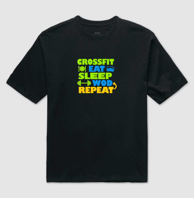 Camiseta CrossFit Sleep