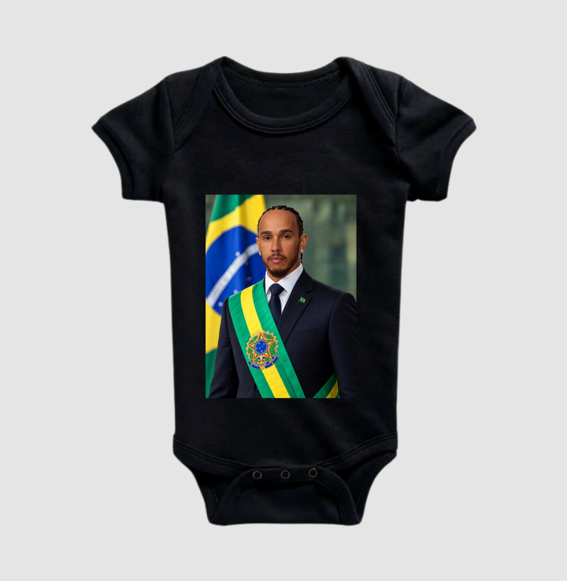 Hamilton Presidente - Body Infantil