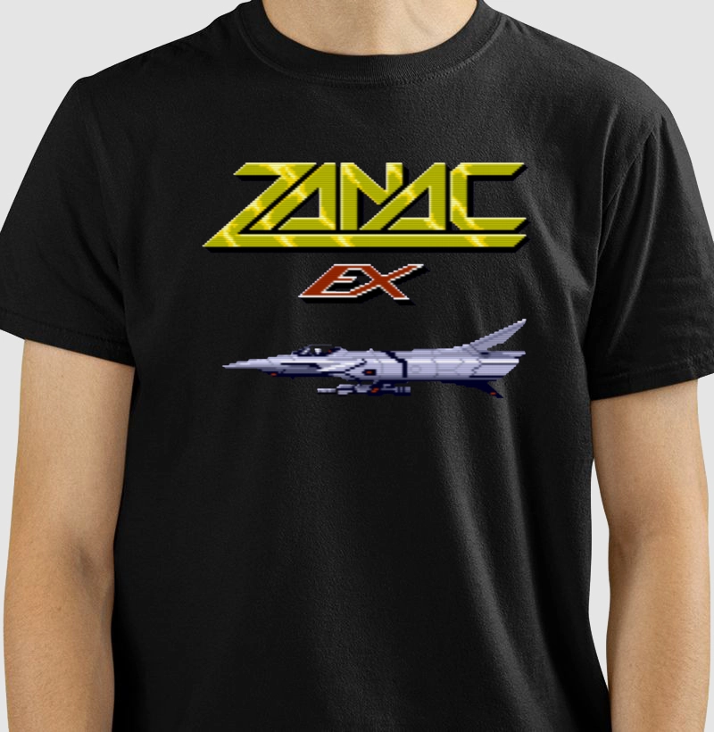 Camiseta MSX Zanac | The RetroTech Store