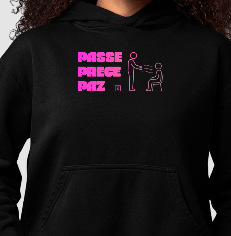 Camiseta Passe, Prece e Paz
