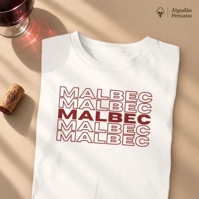 Camiseta Vinho - Malbec