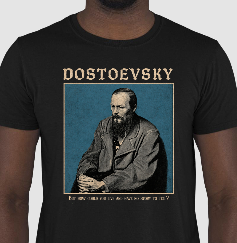 Camiseta Fiódor Dostoiévski