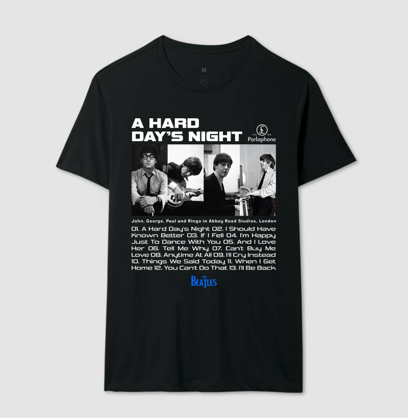 Camiseta A Hard Day's Night In Studio