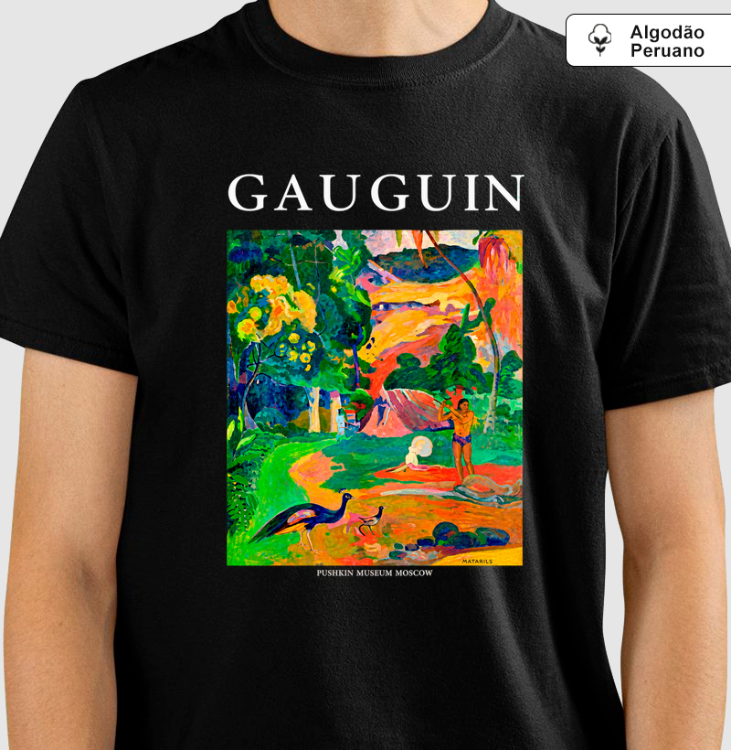 Camiseta Paul Gauguin Taiti Algodão Peruano Premium
