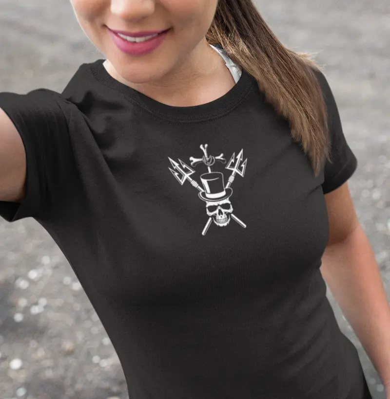 Camiseta Umbanda Caveira Simbologia