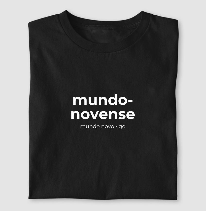 Mundo-Novense | Gentílico GO - Camiseta