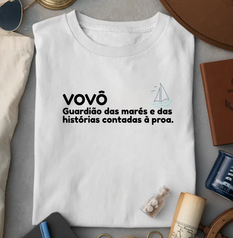 VOVÔ - Guardião das marés - Algodão 30.1